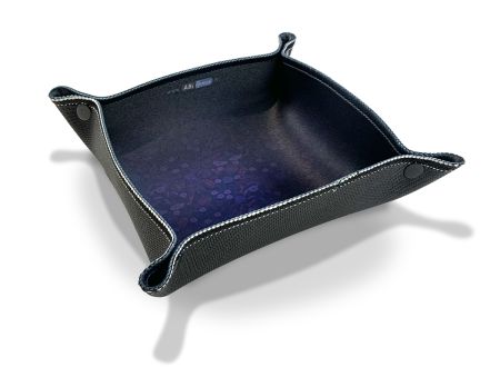 Piste de dés fleurs violettes