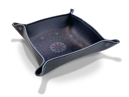 Piste de dés rosace noire