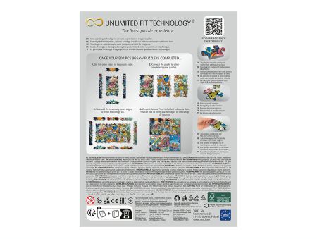 PUZZLE VELVET 500 PIECES - QUARANTINE MOODS