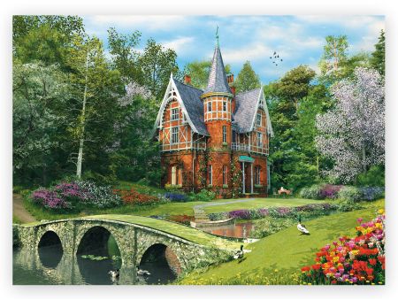 PUZZLE 1000 PIECES EN BOIS - VICTORIAN HOUSE