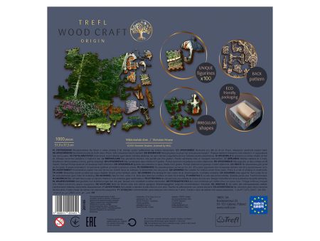 PUZZLE 1000 PIECES EN BOIS - VICTORIAN HOUSE