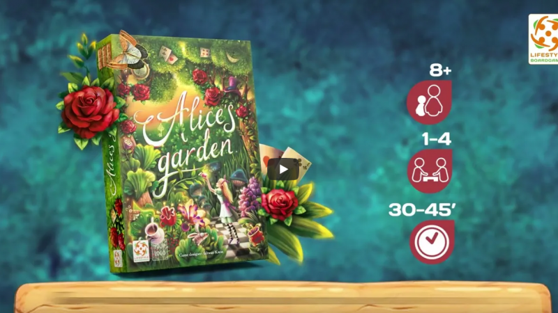 Alice's Garden, le teaser est là !