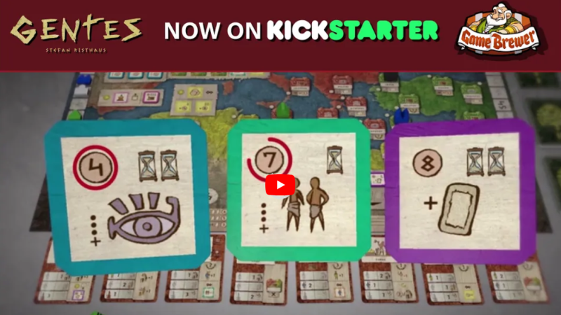 Gentes : Vidéo de promotion pour Kickstarter