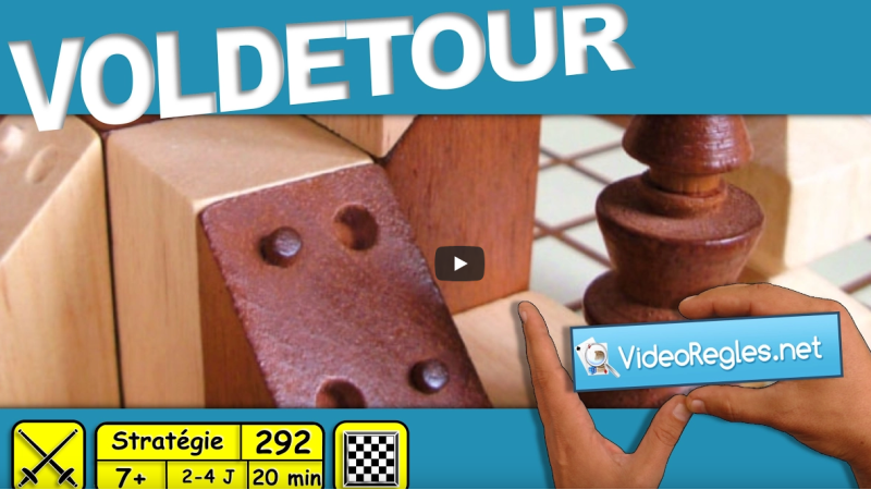 La vidéorègle du jeu " Voldétour " par Yahndrev