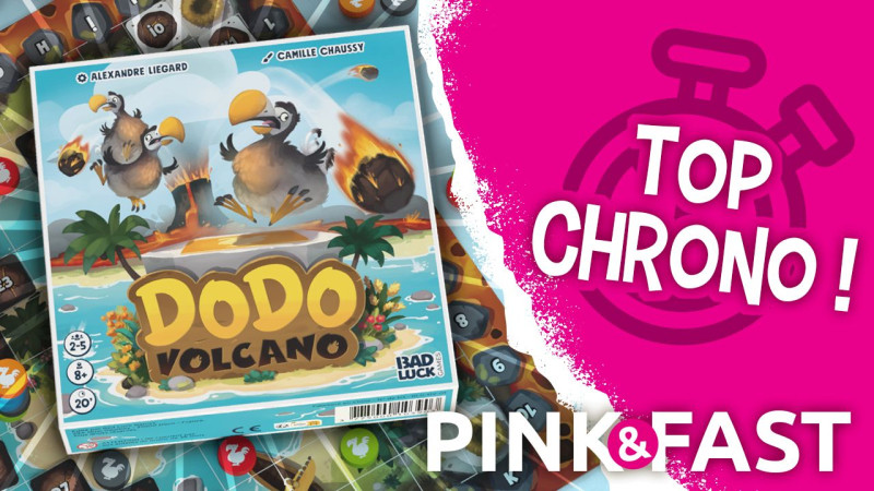 Pink & Fast - r&egrave;gles rapides #2 : DODO VOLCANO