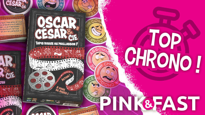 Pink & Fast - r&egrave;gles rapides #5 : OSCAR, CESAR & CIE