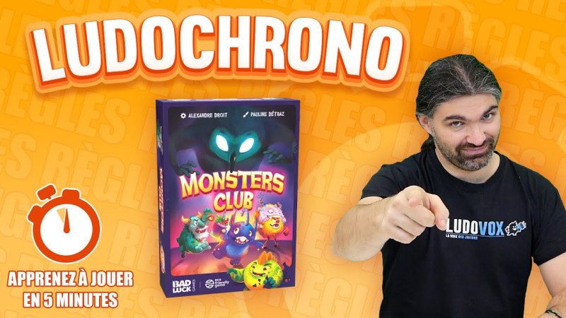 Présentation de Monsters Club par l'équipe de Ludochrono