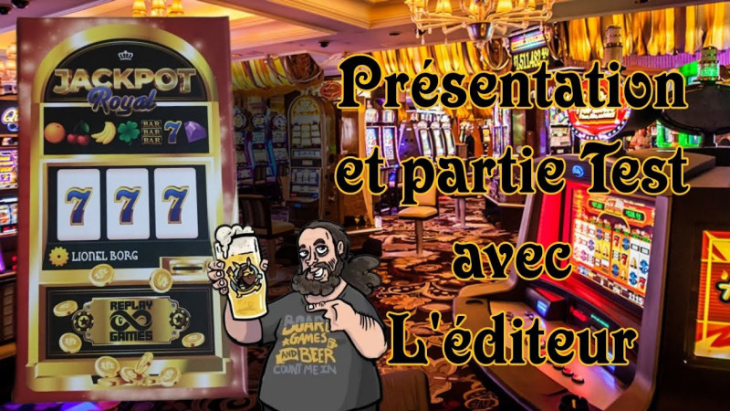 Présentation et Partie Test de Jackpot Royal par La toile des jeux