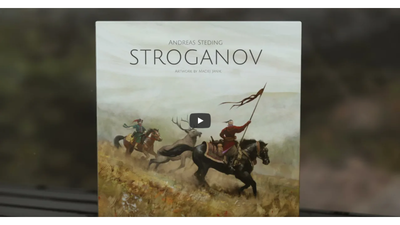 Stroganov descend de Sibérie à cheval !